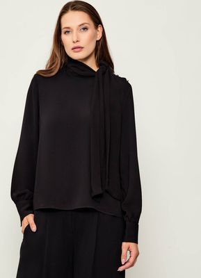 Bluzka damska na jesień casual Liu Jo ze sklepu: Gomez Fashion Store w kategorii: Bluzki damskie - zdjęcie 874714-BD9-10338_LJ255W000023222