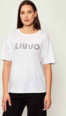 Bluzka damska w stylu młodzieżowym Liu Jo ze sklepu: Gomez Fashion Store w kategorii: Bluzki damskie - zdjęcie 874714-BD9-10338_LJ255W000026W29
