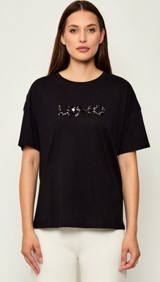 Bluzka damska w stylu młodzieżowym Liu Jo ze sklepu: Gomez Fashion Store w kategorii: Bluzki damskie - zdjęcie 874714-BD9-10338_LJ255W000026W30