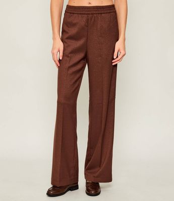 Liu Jo - Spodnie damskie retro jesienne ze sklepu: Gomez Fashion Store w kategorii: Spodnie damskie - zdjęcie 874714-BD9-10338_LJ255W000027W31