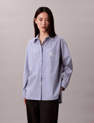 Koszula damska casual Calvin Klein Jeans ze sklepu: Gomez Fashion Store w kategorii: Koszule damskie - zdjęcie 874714-BD9-10338_CJ255W000086Y89