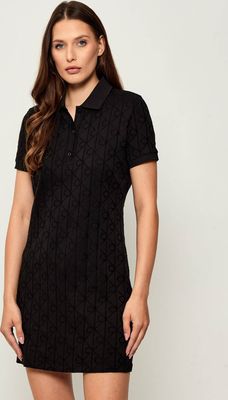 Sukienka casual wiosenna Calvin Klein Jeans ze sklepu: Gomez Fashion Store w kategorii: Sukienki - zdjęcie 874714-BD9-10338_CJ255W000087C64