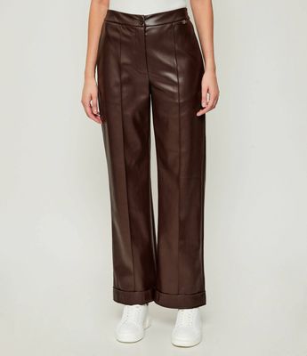 Spodnie damskie w stylu retro Liu Jo ze sklepu: Gomez Fashion Store w kategorii: Spodnie damskie - zdjęcie 874714-BD9-10338_LJ255W000060995