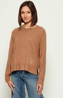 Sweter damski na zimę Liu Jo ze sklepu: Gomez Fashion Store w kategorii: Swetry damskie - zdjęcie 874714-BD9-10338_LJ255W000046327
