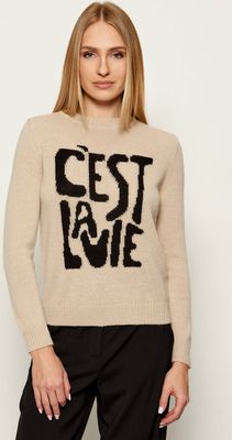 Weekend MaxMara - Sweter damski ze sklepu: Gomez Fashion Store w kategorii: Swetry damskie - zdjęcie 874714-BD9-10338_MW255W000035002