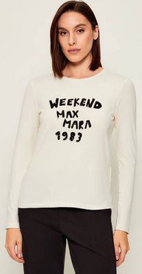 Bluzka damska wiosenna Weekend MaxMara ze sklepu: Gomez Fashion Store w kategorii: Bluzki damskie - zdjęcie 874714-BD9-10338_MW255W000046001