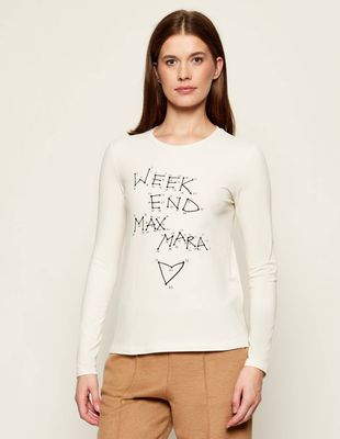 Weekend MaxMara - Bluzka damska casual ze sklepu: Gomez Fashion Store w kategorii: Bluzki damskie - zdjęcie 874714-BD9-10338_MW255W000046004