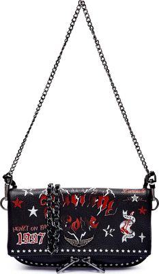 Kopertówka elegancka Zadig&Voltaire ze sklepu: Gomez Fashion Store w kategorii: Kopertówki - zdjęcie 874714-BD9-10338_ZV255W000019109