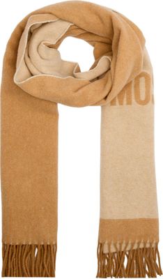 Szalik/chusta Moschino ze sklepu: Gomez Fashion Store w kategorii: Szaliki i chusty damskie - zdjęcie 874714-BD9-10338_MO255W000009003