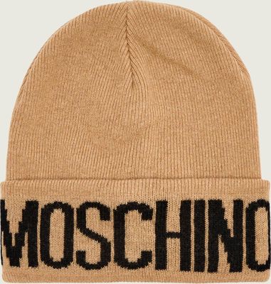 Moschino - Czapka zimowa damska ze sklepu: Gomez Fashion Store w kategorii: Czapki zimowe damskie - zdjęcie 874714-BD9-10338_MO255W000014003