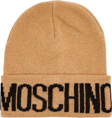 Moschino - Czapka zimowa damska ze sklepu: Gomez Fashion Store w kategorii: Czapki zimowe damskie - zdjęcie 874714-BD9-10338_MO255W000014003