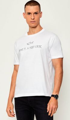 Paul&Shark - T-shirt męski wiosenny ze sklepu: Gomez Fashion Store w kategorii: T-shirty męskie - zdjęcie 874714-BD9-10338_PU255M000004A08