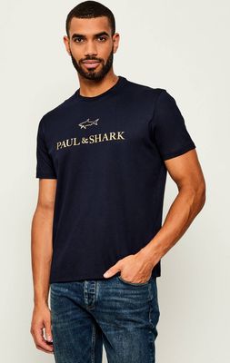 T-shirt męski Paul&Shark ze sklepu: Gomez Fashion Store w kategorii: T-shirty męskie - zdjęcie 874714-BD9-10338_PU255M000004A03