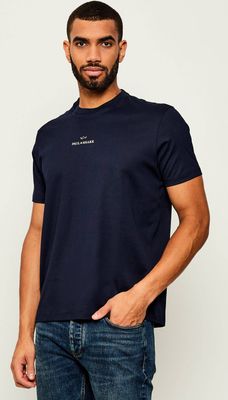 T-shirt męski casual Paul&Shark ze sklepu: Gomez Fashion Store w kategorii: T-shirty męskie - zdjęcie 874714-BD9-10338_PU255M000005A03