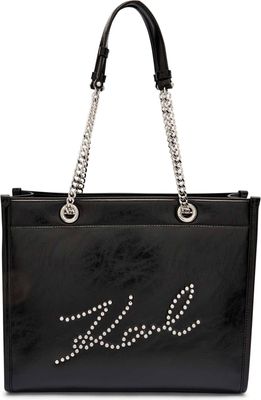 Shopper bag elegancka Karl Lagerfeld ze sklepu: Gomez Fashion Store w kategorii: Torby Shopper bag - zdjęcie 874714-BD9-10338_KL254W000069D90