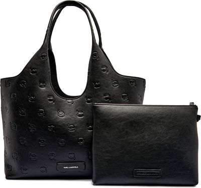 Shopper bag elegancka Karl Lagerfeld ze sklepu: Gomez Fashion Store w kategorii: Torby Shopper bag - zdjęcie 874714-BD9-10338_KL254W000100D92