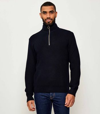 Sweter męski casual Paul&Shark ze sklepu: Gomez Fashion Store w kategorii: Swetry męskie - zdjęcie 874714-BD9-10338_PU255M000014A03