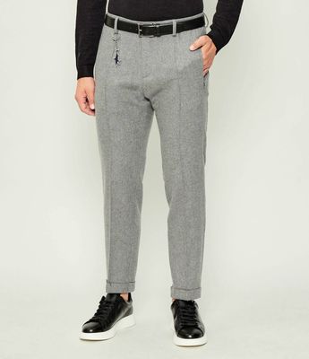 Spodnie męskie casualowe Paul&Shark ze sklepu: Gomez Fashion Store w kategorii: Spodnie męskie - zdjęcie 874714-BD9-10338_PU255M000036A14