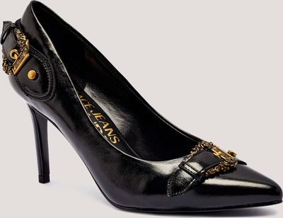 Czółenka jesienne Versace Jeans Couture ze sklepu: Gomez Fashion Store w kategorii: Czółenka - zdjęcie 874714-BD9-10338_VR255W000016899
