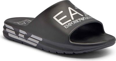 Klapki męskie na lato EA7 ze sklepu: Gomez Fashion Store w kategorii: Klapki męskie - zdjęcie 874714-BD9-10338_E7255M000046D85
