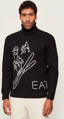 EA7 - Sweter męski ze sklepu: Gomez Fashion Store w kategorii: Swetry męskie - zdjęcie 874714-BD9-10338_E7255M000064F33