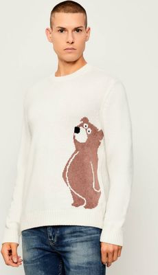EA7 - Sweter męski zimowy ze sklepu: Gomez Fashion Store w kategorii: Swetry męskie - zdjęcie 874714-BD9-10338_E7255M000063F32