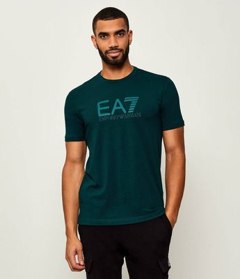 T-shirt męski na wiosnę EA7 ze sklepu: Gomez Fashion Store w kategorii: T-shirty męskie - zdjęcie 874714-BD9-10338_E7255M000077F62
