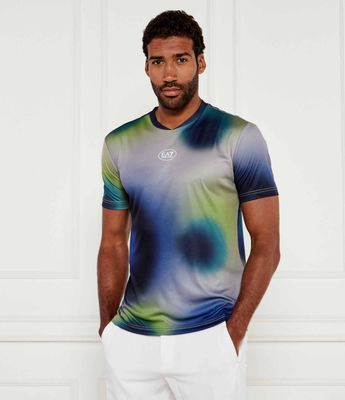 T-shirt męski EA7 ze sklepu: Gomez Fashion Store w kategorii: T-shirty męskie - zdjęcie 874714-BD9-10338_E7255M000090F46