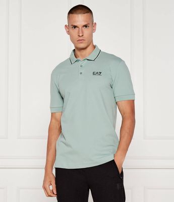 T-shirt męski na wiosnę EA7 ze sklepu: Gomez Fashion Store w kategorii: T-shirty męskie - zdjęcie 874714-BD9-10338_E7255M000100F37