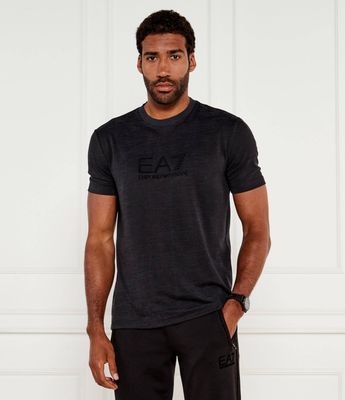 T-shirt męski na wiosnę EA7 ze sklepu: Gomez Fashion Store w kategorii: T-shirty męskie - zdjęcie 874714-BD9-10338_E7255M000116C51