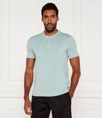 EA7 - T-shirt męski na wiosnę ze sklepu: Gomez Fashion Store w kategorii: T-shirty męskie - zdjęcie 874714-BD9-10338_E7255M000077F37