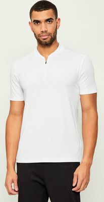 T-shirt męski casual EA7 ze sklepu: Gomez Fashion Store w kategorii: T-shirty męskie - zdjęcie 874714-BD9-10338_E7255M000086C54