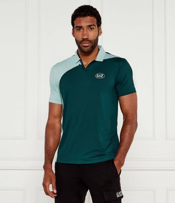 T-shirt męski casual EA7 ze sklepu: Gomez Fashion Store w kategorii: T-shirty męskie - zdjęcie 874714-BD9-10338_E7255M000095F62