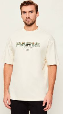 T-shirt męski EA7 ze sklepu: Gomez Fashion Store w kategorii: T-shirty męskie - zdjęcie 874714-BD9-10338_E7255M000096F39