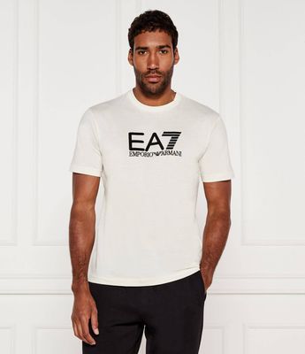 T-shirt męski EA7 ze sklepu: Gomez Fashion Store w kategorii: T-shirty męskie - zdjęcie 874714-BD9-10338_E7255M000075F42