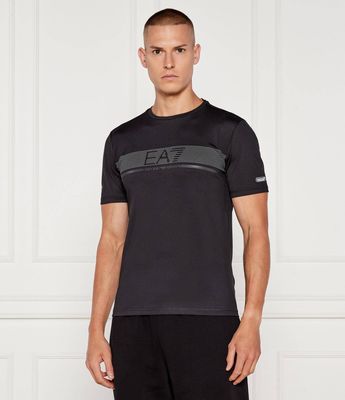 EA7 - T-shirt męski na wiosnę ze sklepu: Gomez Fashion Store w kategorii: T-shirty męskie - zdjęcie 874714-BD9-10338_E7255M000111C51