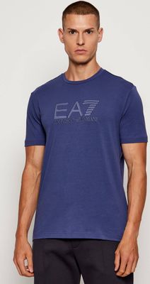 EA7 - T-shirt męski wiosenny ze sklepu: Gomez Fashion Store w kategorii: T-shirty męskie - zdjęcie 874714-BD9-10338_E7255M000077E74