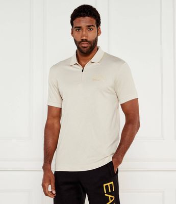 T-shirt męski casual EA7 ze sklepu: Gomez Fashion Store w kategorii: T-shirty męskie - zdjęcie 874714-BD9-10338_E7255M000147E80