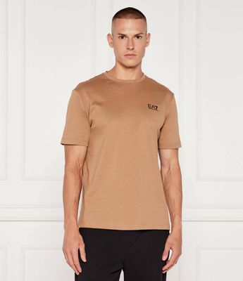 T-shirt męski casualowy EA7 ze sklepu: Gomez Fashion Store w kategorii: T-shirty męskie - zdjęcie 874714-BD9-10338_E7255M000080E79