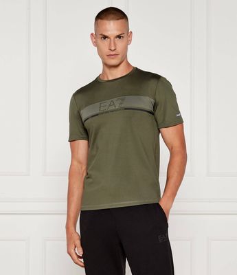 T-shirt męski EA7 ze sklepu: Gomez Fashion Store w kategorii: T-shirty męskie - zdjęcie 874714-BD9-10338_E7255M000111F62