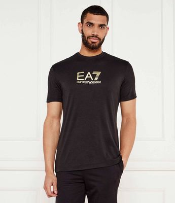 T-shirt męski wiosenny EA7 ze sklepu: Gomez Fashion Store w kategorii: T-shirty męskie - zdjęcie 874714-BD9-10338_E7255M000122C51