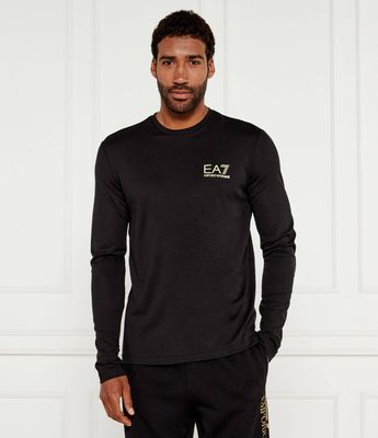 EA7 - T-shirt męski casual ze sklepu: Gomez Fashion Store w kategorii: T-shirty męskie - zdjęcie 874714-BD9-10338_E7255M000130C51