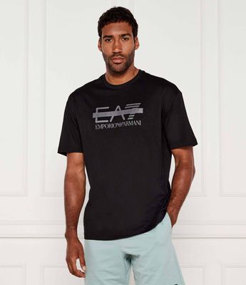 T-shirt męski wiosenny EA7 ze sklepu: Gomez Fashion Store w kategorii: T-shirty męskie - zdjęcie 874714-BD9-10338_E7255M000150C51