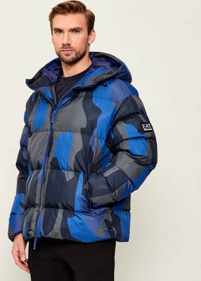Kurtka męska jesienna EA7 ze sklepu: Gomez Fashion Store w kategorii: Kurtki męskie - zdjęcie 874714-BD9-10338_E7255M000198F59