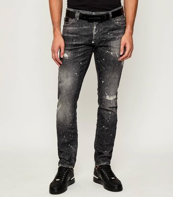 Jeansy męskie Philipp Plein ze sklepu: Gomez Fashion Store w kategorii: Jeansy męskie - zdjęcie 874714-BD9-10338_PN254M000015A40
