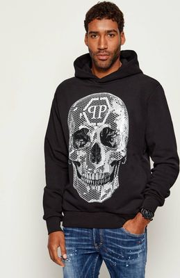 Philipp Plein - Bluza męska na zimę ze sklepu: Gomez Fashion Store w kategorii: Bluzy męskie - zdjęcie 874714-BD9-10338_PN254M000018002