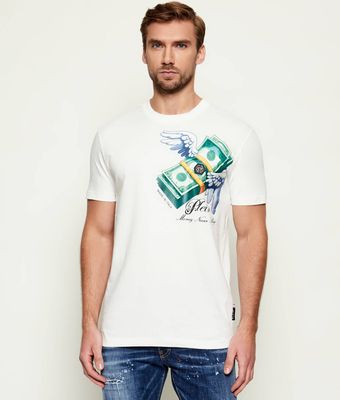 T-shirt męski Philipp Plein ze sklepu: Gomez Fashion Store w kategorii: T-shirty męskie - zdjęcie 874714-BD9-10338_PN254M000033A36