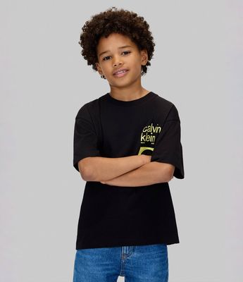T-shirt chłopięce na lato Calvin Klein Jeans ze sklepu: Gomez Fashion Store w kategorii: T-shirty chłopięce