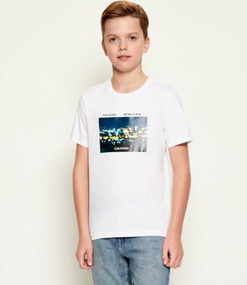 Calvin Klein Jeans - T-shirt chłopięce letni ze sklepu: Gomez Fashion Store w kategorii: T-shirty chłopięce