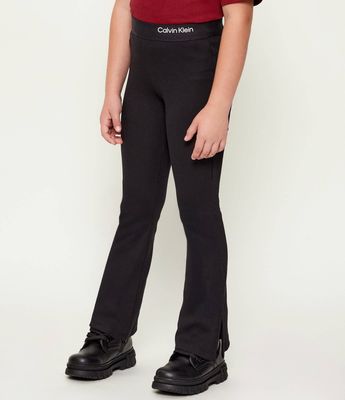 Spodnie dziewczęce jesienne Calvin Klein Jeans ze sklepu: Gomez Fashion Store w kategorii: Spodnie dziewczęce